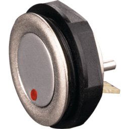 SCHURTER TASTER 2857 GE - Botón AV, zinc fundido a presión, led ge