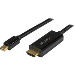 STARTECH.COM ST MDP2HDMM2MB - Cable mini conector DisplayPort > conector HDMI, 2 m..