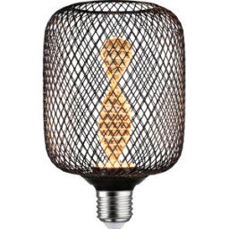 PAULMANN PLM 29082 - Lámpara LED Metálica Glow Helix E27, 3,5 W, 110 lm