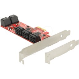 DELOCK 89384 - Tarjeta PCIe > 10 SATA interno de 6Gb/s