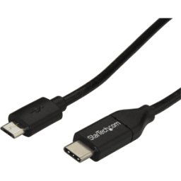 STARTECH.COM ST USB2CUB1M - Cable USB 2,0 USB Micro-B a USB-C, 1 m..