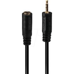 LINDY 35698 - Conector macho KLH de 2,5 mm a conector hembra KLH de 3,5 mm, 20