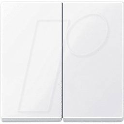 MERTEN EL SM 432525 - Sistema M, interruptor basculante, interruptor de serie, blanco