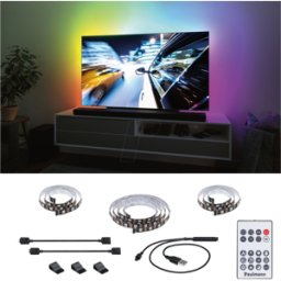 PAULMANN PLM 78880 - Tira de TV USB 55 '' Dynamic Rainbow 3,5W