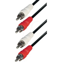 MAXTRACK MATR A3 - Cable RCA, 2 conectores RCA, 1,5 m