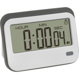TFA DOSTMANN TFA 38205202 - Temporizador digital con cronómetro y reloj despertador