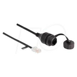 DELOCK 88012 - Cable Cat.5e conector RJ45 macho / hembra, FTP, 0,25 m