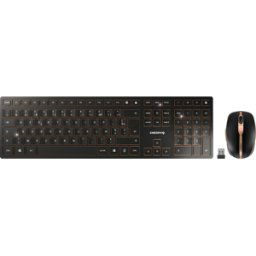CHERRY JD-9100FR-2 - Combinación de teclado/ratón, Bluetooth/radio, dis