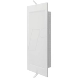 V-TAC VT-104831 - Luminaria de encastre LED, 12 W, 1200 lm, 3000 K, blanca, cuadra