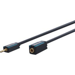 CLICKTRONIC CLICK 70489 - Cable de audio, extensión de cable jack de 3,5 mm 5 m.