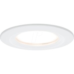 PAULMANN PLM 93495 - Foco empotrado led NOVA 1 x 6,5 W, 2700, blanco mate