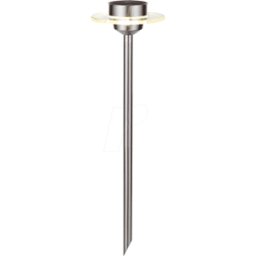 PAULMANN PLM 93764 - Luz solar del LED, luz del jardín, 0,2 W, plata, IP44, OV