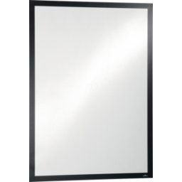 DURABLE 505501 - Marco de información, a1, autoadhesivo, abatible, negro