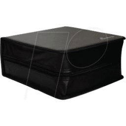 MEDIARANGE MR BOX95 - Carpeta de almacenamiento para 400 discos, negro
