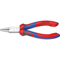 KNIPEX KN 22 05 160 - Pinza de puntas redondas, 160 mm, cromada
