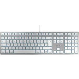 CHERRY JK-1620DE - Teclado, Mac, cable, USB-C, diseño: DE