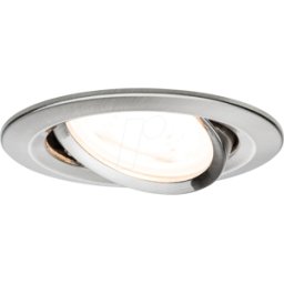 PAULMANN PLM 93429 - Luminaria EMPOTRADA NOVA, 6,5 W, 2700 K, 50°, redonda, Hierro c