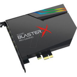 CREATIVE SB AE5+ - Tarjeta de sonido, interna, Sonido BlasterX AE-5 Plus, 7,1, PCIe