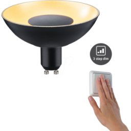 PAULMANN PLM 28794 - Foco LED GU10, 5 W, 170 lm, 1900 K, regulable