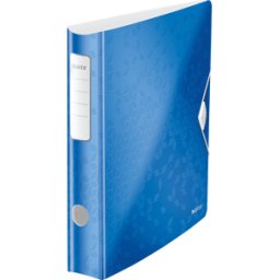 LEITZ 11070036 - Carpeta de calidad 180°, Active WOW, 60 mm, azul