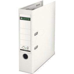 LEITZ 10105001 - Carpeta de calidad PP 180°, a4, 80 mm, blanco