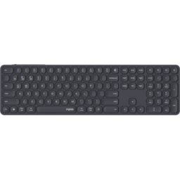 RAPOO E9810M SW - Teclado inalámbrico, Bluetooth/inalámbrico, negro,