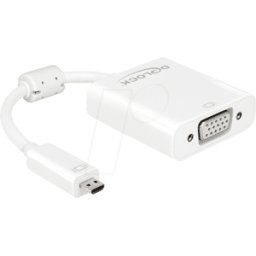 DELOCK 65557 - Adaptador HDMI, conector HDMI Micro D a conector VGA