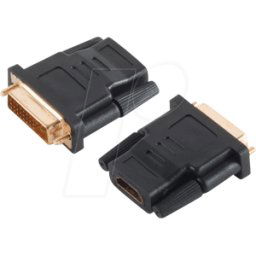 SHIVERPEAKS SHVP BS77401 - Adaptador HDMI a DVI-D (24 + 1) enchufe, chapado en oro