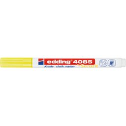 EDDING 4085NGE - Marcador de tiza, 1-2 mm, amarillo neón
