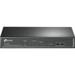 TP-LINK TPLINK SF1008LP - Switch, 8 puertos, Fast Ethernet, PoE