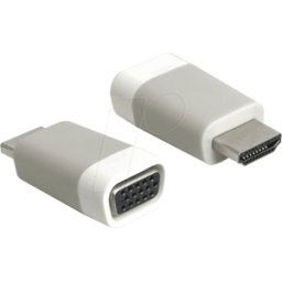 DELOCK 65472 - Adaptador HDMI, conector macho HDMI-A a conector hembra VGA