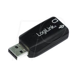 LOGILINK UA0053 - Tarjeta de sonido, externa, 5.1, USB 2.0