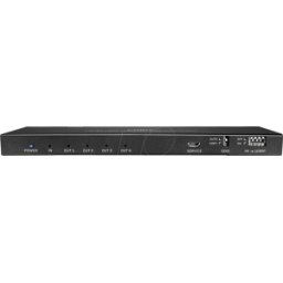LINDY 38231 - HDMI Splitter, 4 puertos, 4K 60 Hz, con audio