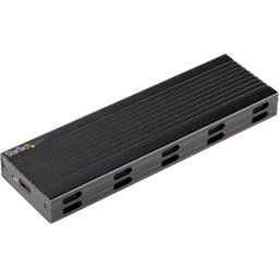 STARTECH.COM ST SM2E1BMU31C - Caja externa SSD M.2 NVMe, USB 3,1, aluminio