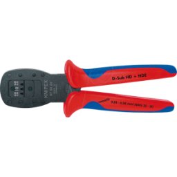KNIPEX KN 97 54 24 - Crimpadora de 190 mm, conector D-sub, HD 20, HDE