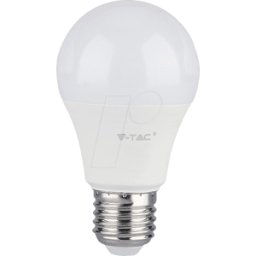 V-TAC VT-217260 - Lámpara LED E27, 8,5 W, 806 lm, 3000 K
