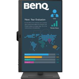 BENQ BL2490T - Monitor de 61 cm, 1080p, altavoz, 100 Hz, pivote