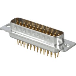 D-SUB ST 25TL - Conector D-SUB, 25 polos, modelo industrial