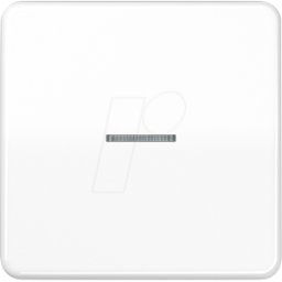 JUNG JG CD101KO5WW - Interruptor basculante, simple, blanco alpino, conductor de luz