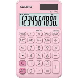 CASIO SL310UC-PK - Calculadora CASIO, solar, rosa