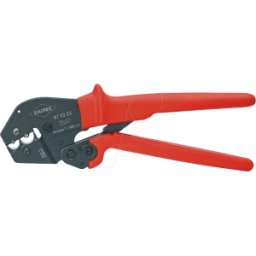 KNIPEX KN 97 52 23 - Crimpadora, 250 mm, terminales de cable no aislados, conectores