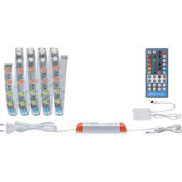 PAULMANN PLM 70627 - Tira de LED MaxLED, 18 W, 630 lm, RGBW, 1500 mm, regulable