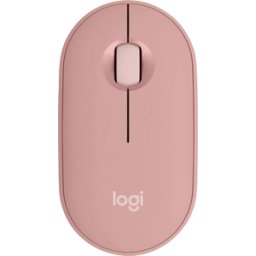 LOGITECH M350SRO - Ratón (ratón), Bluetooth, rosa