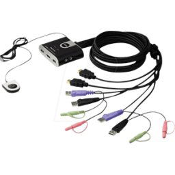 ATEN CS692 - 2 puertos USB HDMI KVM switch con audio