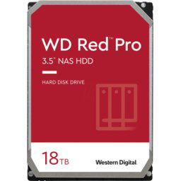 WESTERN DIGITAL WD181KFGX - Disco duro de 18 TB WD RED PRO NAS