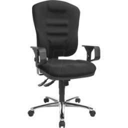TST SOFTECBC0 - Silla de oficina Topstar Softec Synchro Deluxe negra