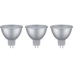 PAULMANN PLM 28914 - Iluminador LED GU5.3, 6 W, 450 lm, 2700 K, 36°, Pack de 3