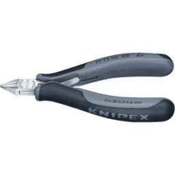 KNIPEX KN 77 72 115 ESD - Alicates de corte diagonal ESD, minicabeza, puntiagudo, 115 mm,