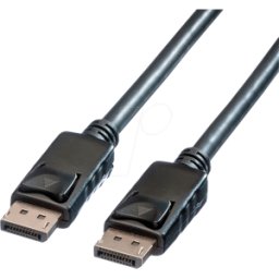 ROLINE 11045980 - Cable DisplayPort 1.2, 4K 60 Hz, TPE, 1,0 m