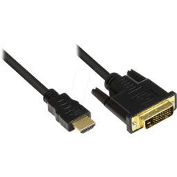 GOOD CONNECTIONS GC M0012 - Adaptador, conector HDMI a a conector DVI D, 5 m